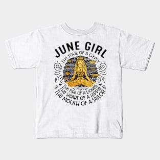 june girl Kids T-Shirt